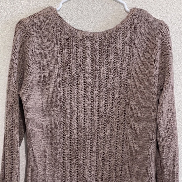 Rachel Zoe Tan Knit Sweater Size S - Picture 6 of 14
